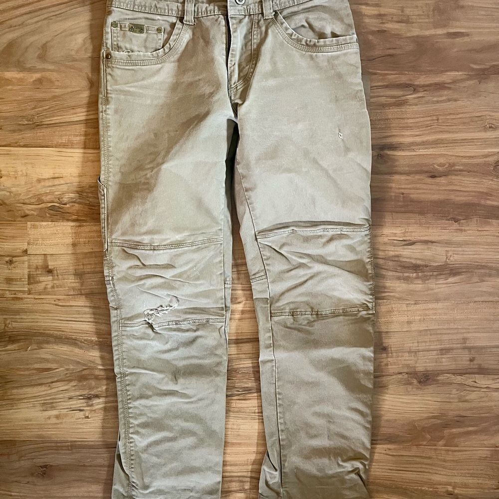 Kuhl Rebel Men's Cargo Pants in Khaki Tan